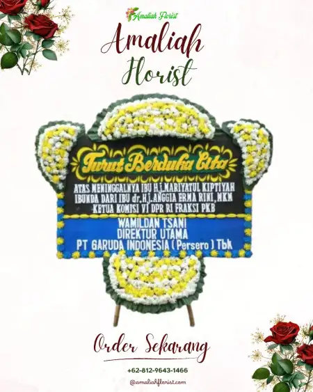Papan Bunga Duka Chakra Venue Bsd